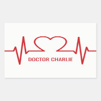 Pegatinas de ocupación y nombre personalizados de 