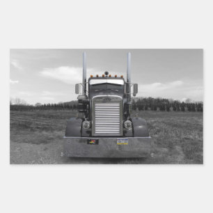 Pegatina Rectangular Pegatinas de Peterbilt Needle Nose