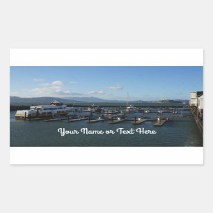 Pegatina Rectangular Pegatinas de San Francisco Pier 39 #9