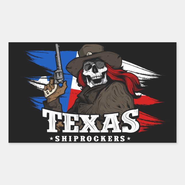 Pegatina Rectangular PEGATINAS de SRXTX (Anverso)