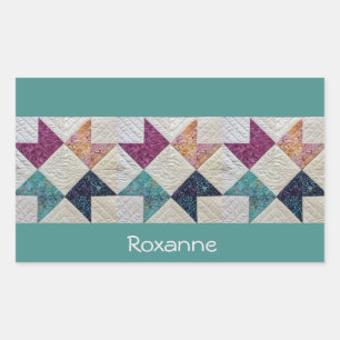 Pegatina Rectangular Pegatinas de talla personalizados