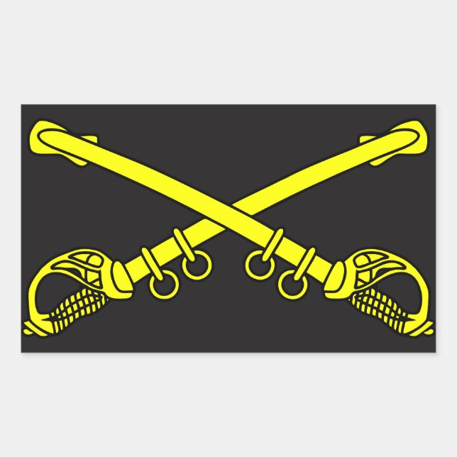 Pegatina Rectangular Pegatinas del Rectángulo de los Sabers clásicos (Anverso)