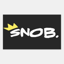 Pegatinas del snob