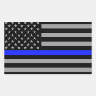 Pegatina Rectangular Pegatinas Glossy Rectangle Rectangle con bandera a