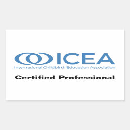 Pegatina Rectangular PEGATINAS profesionales certificados por ICEA