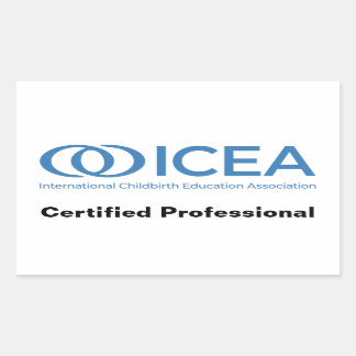 Pegatina Rectangular PEGATINAS profesionales certificados por ICEA