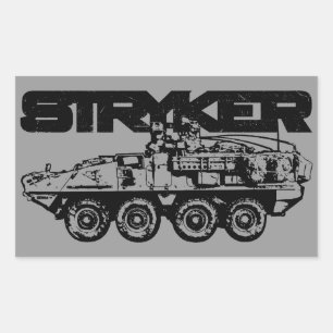 Pegatina Rectangular Pegatinas Rectangle Stryker