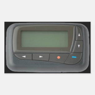 Pegatina Rectangular Pegatinas Rectangulares Pager