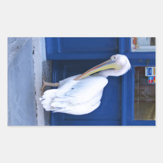 Pegatina Rectangular Pelican en Grecia