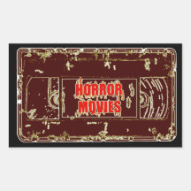 Películas de terror VHS-Red/Red