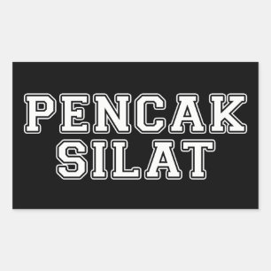 Pegatina Rectangular Pencak Silat