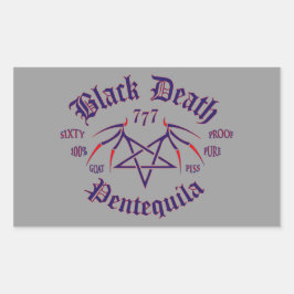 Pegatina Rectangular Pentequila