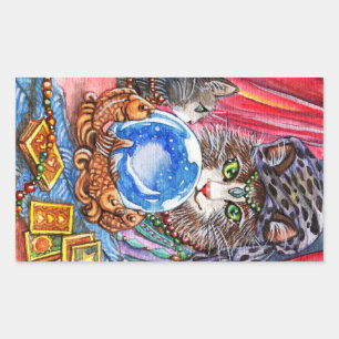 Pegatina Rectangular Permítanme contarles su felicidad