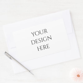 Pegatina Rectangular Personalización o Personalizar
