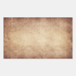 Pegatina Rectangular Personalizado de fondo de papel antiguo de pergami
