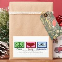 Personalizado Optomestrist de Peace Love Optometet