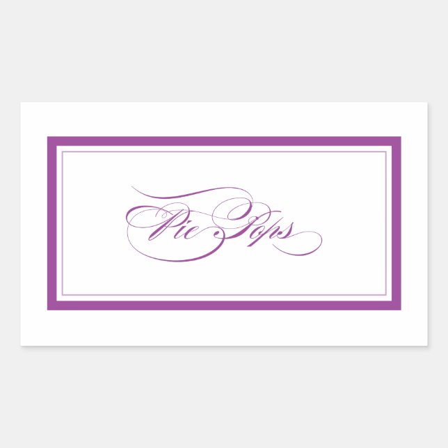 Pegatina Rectangular Personalizado_Pie Pops (Anverso)