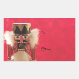 Pegatina Rectangular petardo con pegatinas de etiquetas regalo de bello