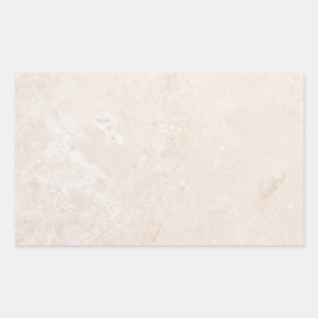 Pegatina Rectangular Piedra de mármol mosaico neutro fondo amarillo en  (Anverso)