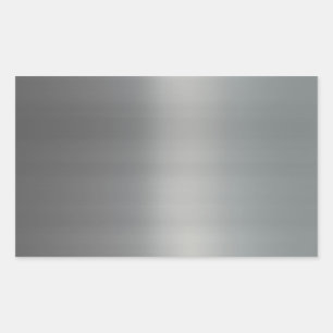 Pegatina Rectangular Pincel elegante Metalizado texturado