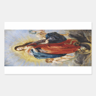 Pegatina Rectangular Pintura de Peter Paul Rubens