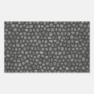 Pegatina Rectangular Piso de piedra