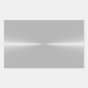 Pegatina Rectangular Plantilla de fondo Metalizado de acero brillante