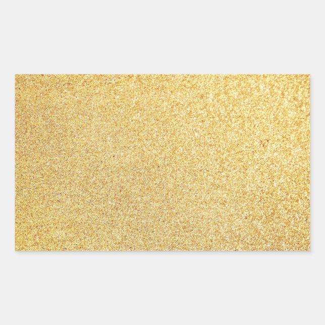 Pegatina Rectangular Plantilla en blanco Agrega tu texto Moderno brillo (Anverso)