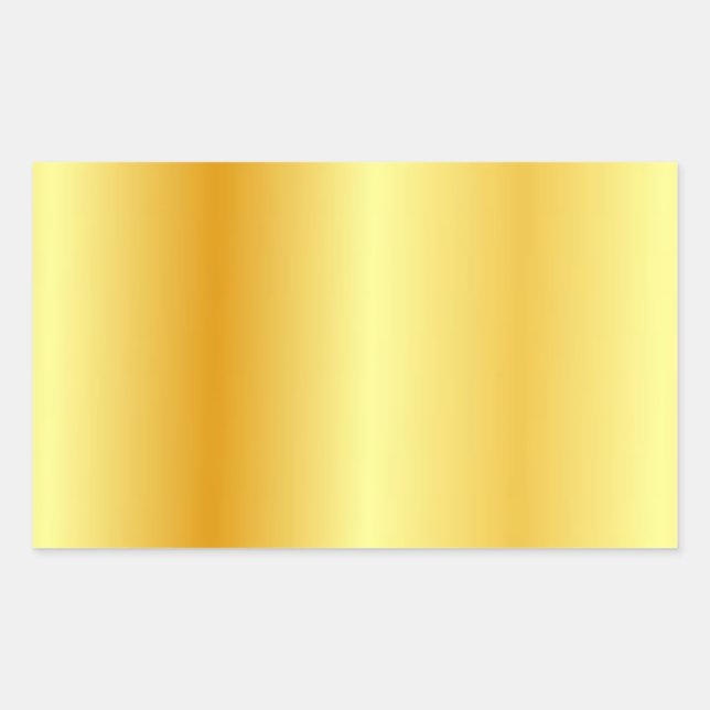 Pegatina Rectangular Plantilla en blanco personalizado Elegante estilo  (Anverso)