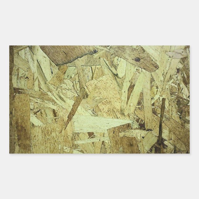 Pegatina Rectangular Plástico para placa de chip OSB (Anverso)