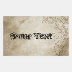 Pegatina Rectangular Poder