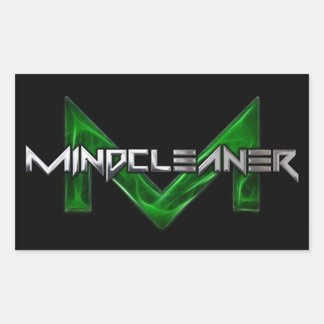 Pegatina Rectangular Pónganse a palos (Anverso)