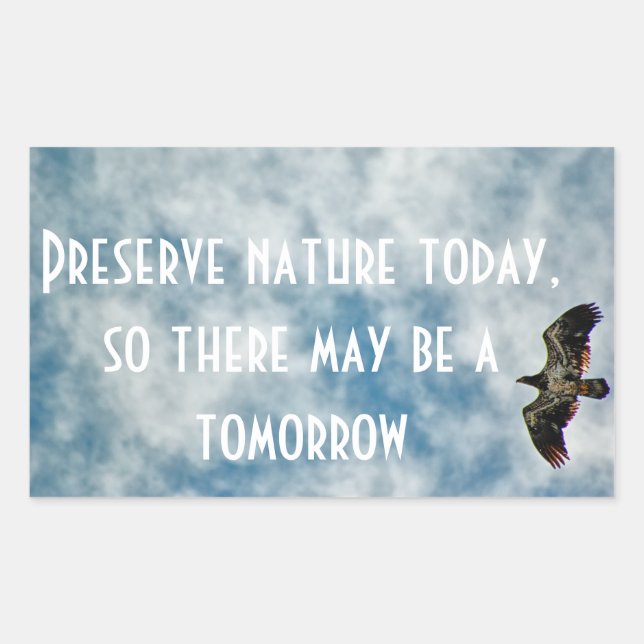 Pegatina Rectangular Posibilidades futuras (Anverso)