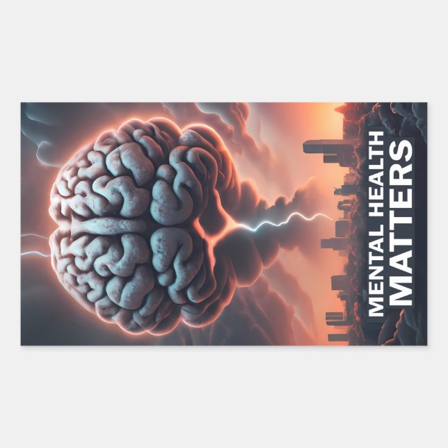 Pegatina Rectangular Postal (Anverso)