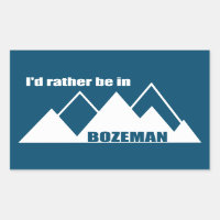 Preferiría Estar En La Montaña Bozeman Montana