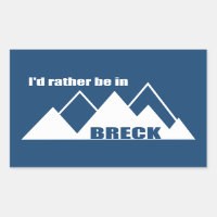 Preferiría Estar En La Montaña Colorado de Brecken