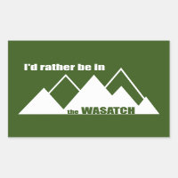 Preferiría Estar En Las Montañas Wasatch