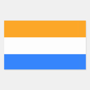 Pegatina Rectangular Prince Flag Dutch Netherlands symbol Holland
