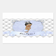 Príncipe afroamericano de diamantes azul