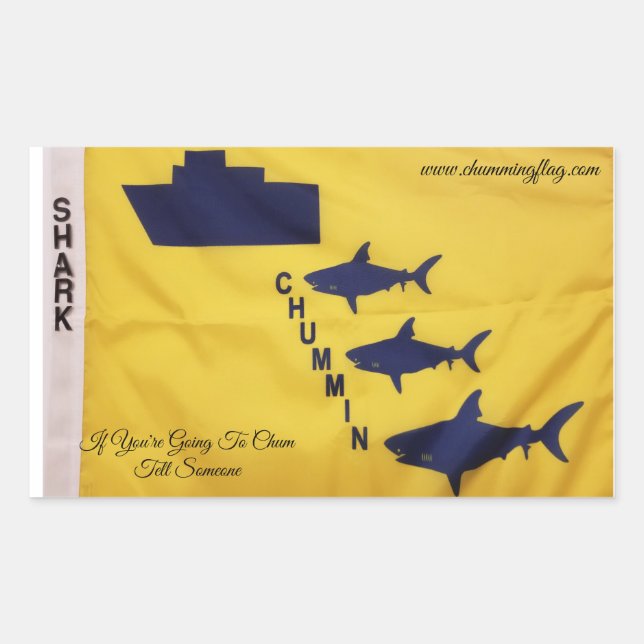 Pegatina Rectangular Promoción de la sensibilización sobre la seguridad (Anverso)