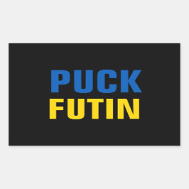 Pegatina Rectangular Puck Futin