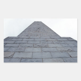 Pegatina Rectangular Punto alto