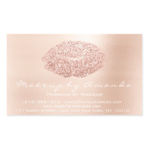 Purpurina de los labios de besos maquillaje salón 