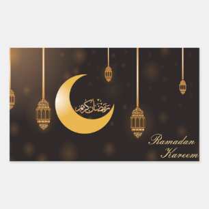 Pegatina Rectangular Ramadán