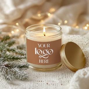 Pegatina Rectangular Raw Sienna