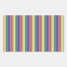 Rayas de arco iris mudas