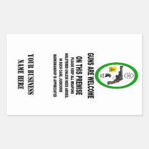 PEGATINA RECTANGULAR RECEPCIÓN DE LOS ARMAS