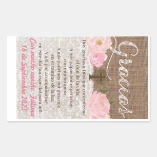 Pegatina Rectangular Rectangle Stickers