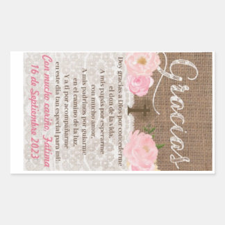 Pegatina Rectangular Rectangle Stickers