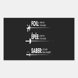 Pegatina Rectangular Regalo de cercas   Siempre Ganar Todas Las Coincid